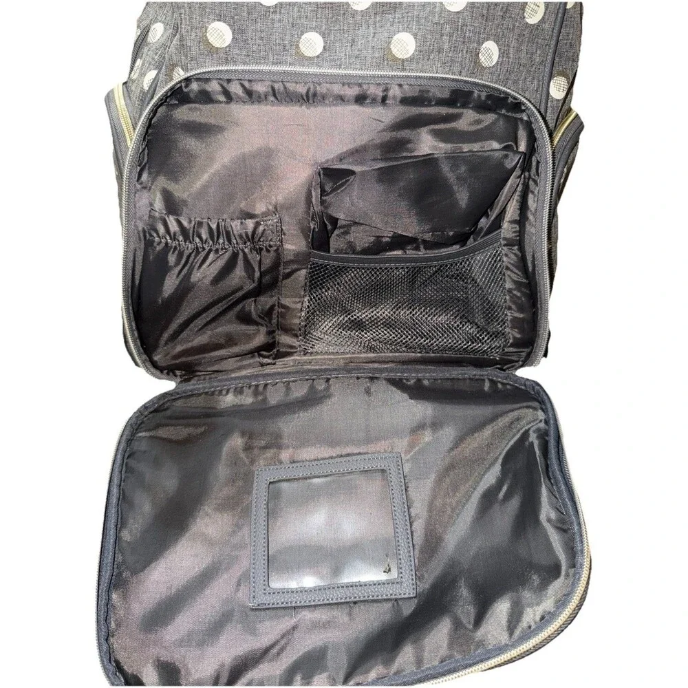 Bananafish Backpack Diaper Bag Gray Very Good Condition‎
